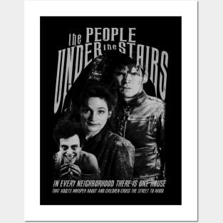 The People Under The Stairs, Classic Horror (Black & White) Posters and Art